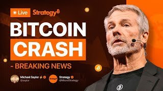 LIVE: Michael Saylor on Bitcoin Crash & MSTR Stock Drop – BTC Price Analysis