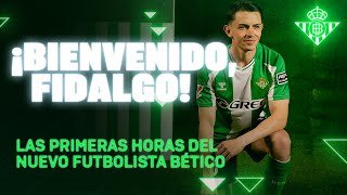 ¡El PRIMER día de Álvaro FIDALGO como verdiblanco! 🔛💚 | Real BETIS Balompié