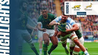 ARGENTINA v SOUTH AFRICA  | The Rugby Championship 2025 | Round 6