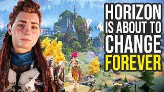 Big New Horizon Game Finally Revealed By Guerrilla Games... (Horizon Hunters Gathering Gameplay)
