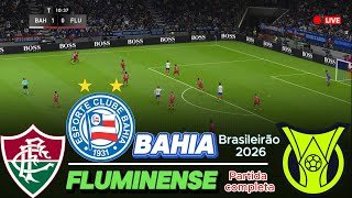 [ LIVE ] Bahia vs Fluminense | Brasileirão Betano 2026 | Jogo completo, todos os gols  #football