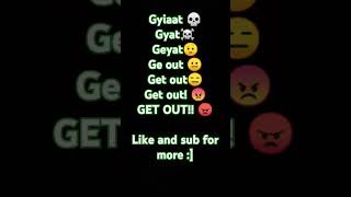 Get out! Meme #shorts#fyp
