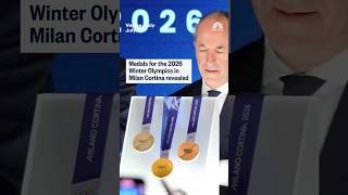 Medals for 2026 Winter Olympics in Milan Cortina revealed