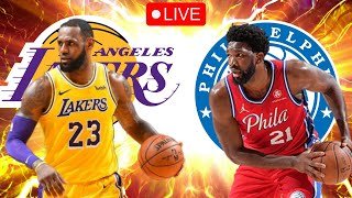 🏀 NBA 🏀 Los Angeles Lakers vs Philadelphia 76ers LIVE Play by Play & Reaction