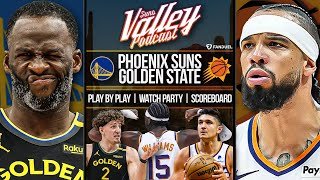 Golden State Warriors at Phoenix Suns | LIVE Reaction | Scoreboard | Play By Play | Postgame Show