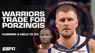 BREAKING: Warriors trade Jonathan Kuminga & Buddy Hield for Kristaps Porzingis 🤯 | SportsCenter