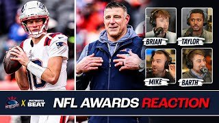 INSTANT REACTION: Drake Maye Does NOT Win NFL MVP | Patriots Daily & Beat Crossover