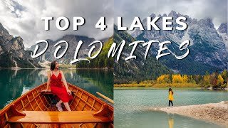 Top 4 Lakes Near Cortina d'Ampezzo + Travel To Ortisei | Dolomites Travel Guide