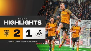 Hull City 2-1 Swansea City | Short Highlights | Sky Bet Championship