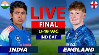 🔴 Live: IND U19 vs ENG U19, FINAL, U19 World Cup 2026, Live Cricket Match Score, Hindi Commentary