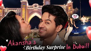 FERRARI Mein Birthday Surprise?! 😱🏎️ | Akansha’s Birthday In Dubai | Gaurav Khanna