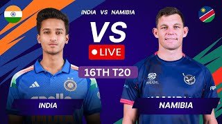 India A vs Namibia, Live Cricket Match Today | IND vs NAM Live Match Today | Live Score & Commentary