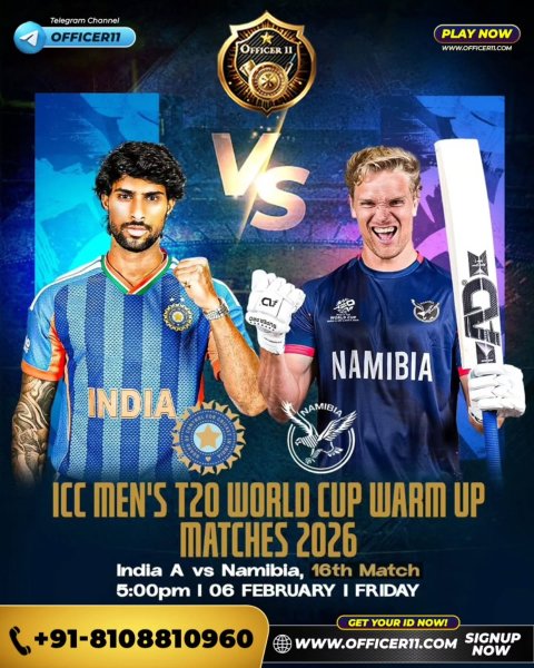 🏏 INDIA A vs NAMIBIA – WARM-UP FIREWORKS 
🔥 The 16th Matc...