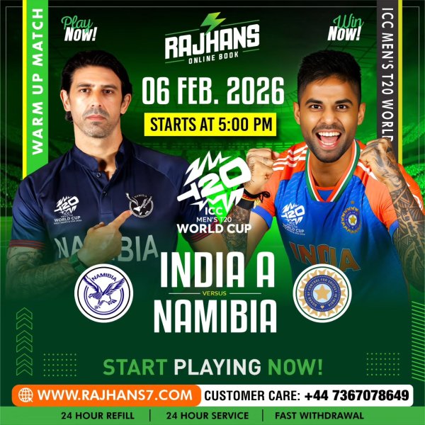🔥 RAJHANS ONLINE BOOK 🔥

🏆 ICC MEN’S T20 WORLD CUP – WARM...