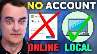 NO Microsoft Account Needed: Windows 11 Local Setup (2026)