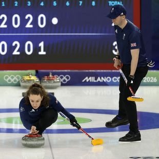 Team GB secure curling win with help of old-fashioned tool