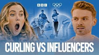 Curling vs Influencers – with Max Balegde & Charley Marlowe | Winter Olympics 2026 | BBC Sport