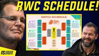 RWC 2027 FIXTURES OUT! Opening Match, Super Sunday & Final Dates CONFIRMED
