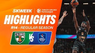 WALKER & FRANCISCO AGAIN ON FIRE 🔥 Zalgiris Kaunas vs Anadolu Efes - Highlights EuroLeague R14