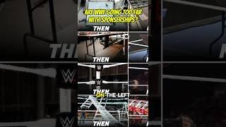 Are WWE Going Too Far With Sponsorships? 👀 #wwe #tko #shorts