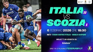 Incontro internazionale - Italia XV v Scozia A