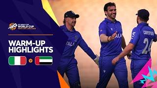 Italy v UAE | Match Highlights | T20WC 2026 Warm-ups