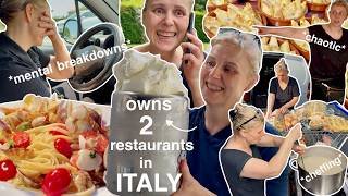A weekend in the life of a Restaurant Owner in *ITALY*