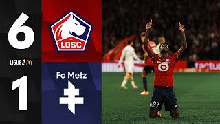HIGHLIGHTS I Le LOSC s'impose largement face à Metz (6-1) 🤩👊
