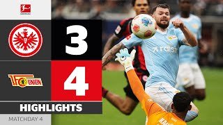 Burke’s Hat-Trick Wins 7-Goal Spectacle! | EINTRACHT FRANKFURT - UNION BERLIN | MD 4 – Bundesliga