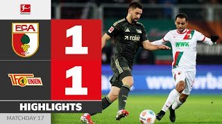 Red Card First, Then The Equalizer! | FC AUGSBURG - UNION BERLIN | Highlights | MD 17 – Bundesliga
