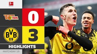 BVB Narrow The Gap At The Top! | UNION BERLIN - BORUSSIA DORTMUND | Highlights | MD 19 – Bundesliga