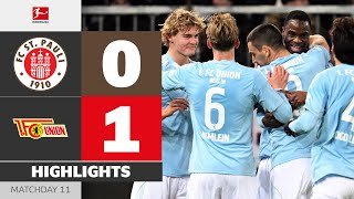 ST. PAULI - UNION BERLIN | Highlights | Matchday 11 – Bundesliga 2025/26