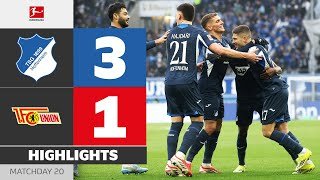 Kramaric-BRACE! | HOFFENHEIM - UNION BERLIN | Highlights | Matchday 20 – Bundesliga 2025/26
