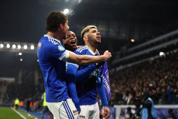 Un Strasbourg spectaculaire plombe Monaco et complète le plateau des quarts de finale de la Coupe de France