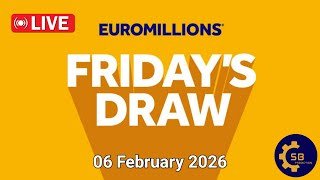 euromillions draw Live Friday 06 February 2026 | Tirage Euromillions en direct | euro million draw