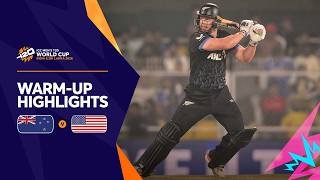 New Zealand v USA | Match Highlights | T20WC 2026 Warm-ups
