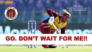 Six of One, Half Dozen of the Other. Hetmyer Forgets His Passport, CWI Fails to Control Narrative.