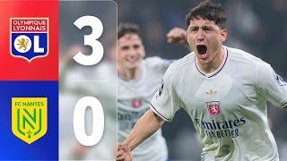 Résumé OL - FC Nantes : la fête était complète (3-0)