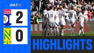 OLYMPIQUE LYONNAIS - FC NANTES (2-0) - 7ème journée - Ligue 1 McDonald's 24/25