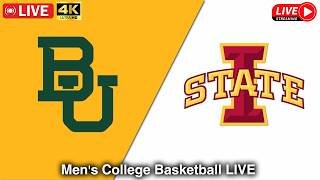 Iowa State vs Baylor LIVE 4K | Men's College Basketball 2026 | NCAAM LIVE