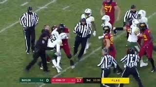 Baylor vs Iowa State Crazy Fight