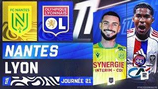 🔴 NANTES - LYON | 🔴🔵LES GONES VEULENT DÉPASSER L'OM !🟡🟢LES CANARIS EN CRISE | LIGUE 1 - LIVE/DIRECT