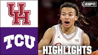 Houston Cougars vs. TCU Horned Frogs | Full Game Highlights | ESPN College Basketball