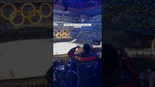 Team Italy enters the stadium at Milano Cortina 2026 Olympic opening ceremony to Figaro.