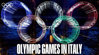 The history of Olympic Games hosted in Italy! 😍🇮🇹