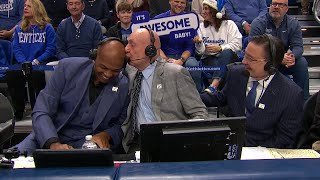 'I love you man.' 🥹 - Charles Barkley reacts to calling his first game with Dick Vitale | ESPN CBB