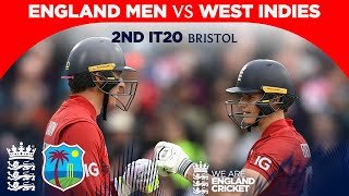 Bethell Cameo And Banton Clutch | Highlights - England v West Indies | 2nd Men’s Vitality IT20 2025