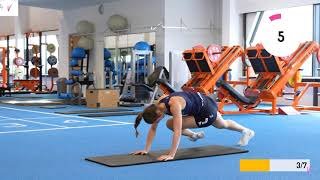 7 minuten workout - buikspieroefeningen met Suzanne Schulting