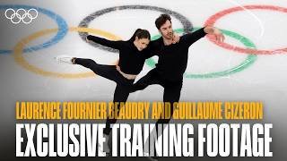 Fournier Beaudry and Cizeron Have Arrived 🇫🇷 Exclusive Training Footage Ahead of Milano Cortina 2026