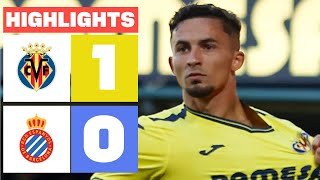 VILLARREAL CF 1 - 0 RCD ESPANYOL I RESUMEN LALIGA EA SPORTS